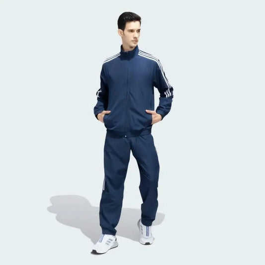 Men's Side Stripe 4 Way Polyester Track Suit - MeraPopi