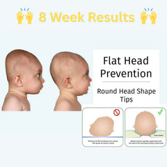 🪶Soft & Comfortable Baby Head Shaping Pillow - Ergonomic 360° Head & Neck Support🤱🏻
