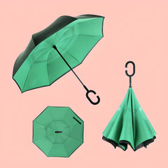 Double Layer Inverted Reversible Umbrella (Multicolor) - MeraPopi