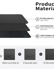Drying mat for Kitchen, Water Absorbent Mat (PACK OF 2) - MeraPopi
