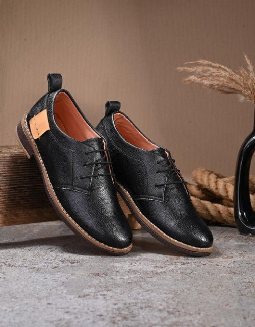 Men's Derby Party Lace Up Casual Shoes - MeraPopi