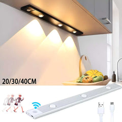 LED PIR Motion Sensor Cabinet  With USB Rechargeble - MeraPopi