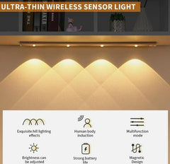 LED PIR Motion Sensor Cabinet  With USB Rechargeble - MeraPopi