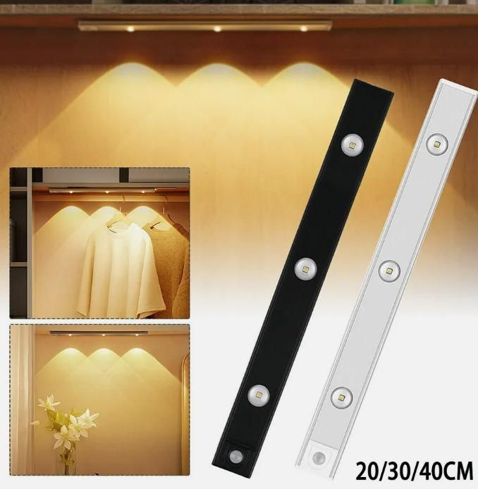 LED PIR Motion Sensor Cabinet  With USB Rechargeble - MeraPopi