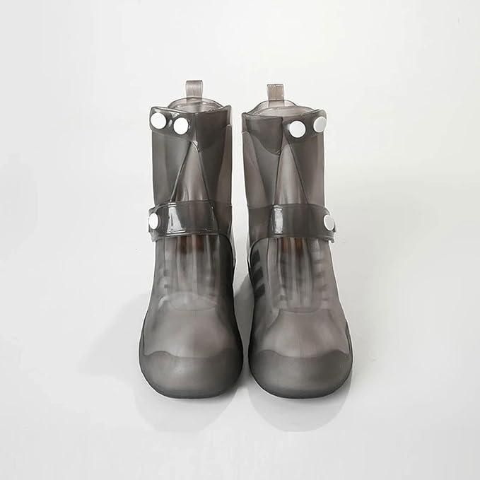 Waterproof Rain Shoe Covers with Secure Button Closure - MeraPopi