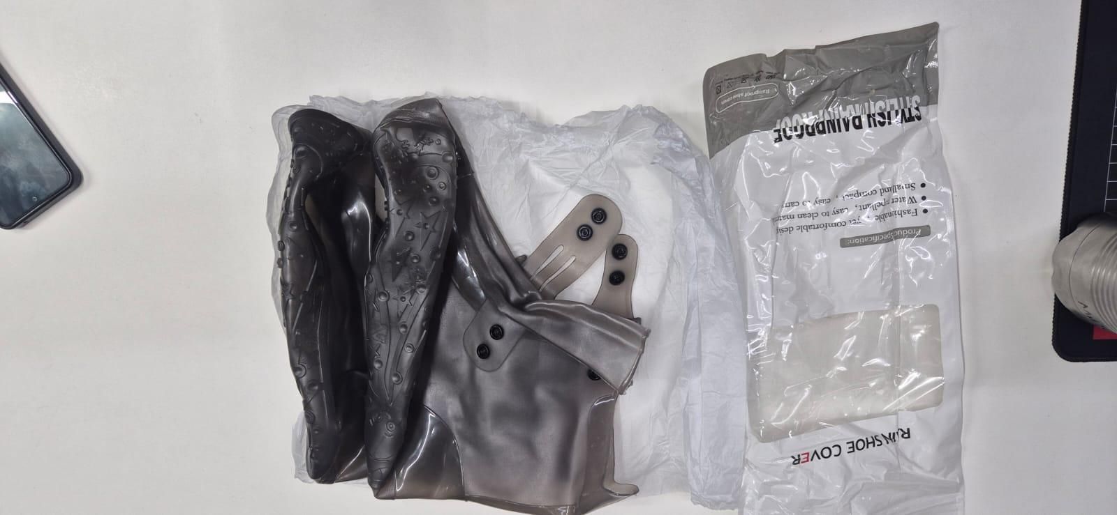 Waterproof Rain Shoe Covers with Secure Button Closure - MeraPopi