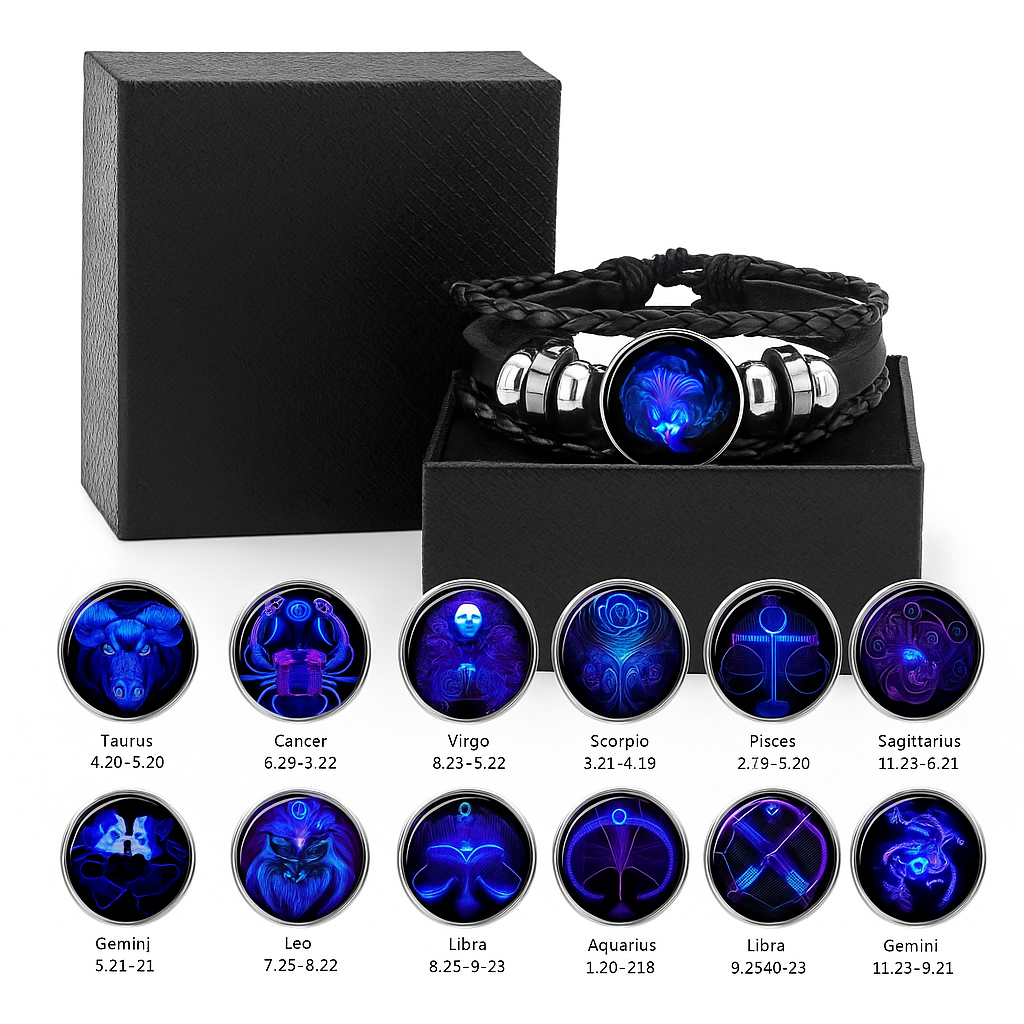 ✨ Zodiac Guardian Bracelet – Problem Solver, Protector & Happy Life Maker🔮 - MeraPopi