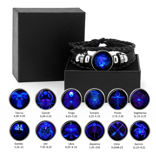 ✨ Zodiac Guardian Bracelet – Problem Solver, Protector & Happy Life Maker🔮 - MeraPopi
