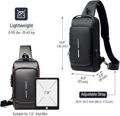 🔥 SecureStyle🔐 Compact Anti-Theft Waterproof Backpack | Perfect for Daily Use, Travel & Adventures 🕺🏻🔥 - MeraPopi
