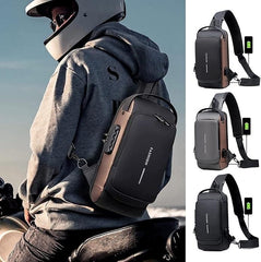 🔥 SecureStyle🔐 Compact Anti-Theft Waterproof Backpack | Perfect for Daily Use, Travel & Adventures 🕺🏻🔥 - MeraPopi