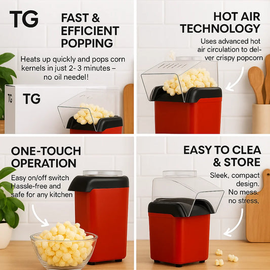 Fresh, Hot Popcorn in Seconds – 🍿 20% OFF on Prepaid Order - MeraPopi