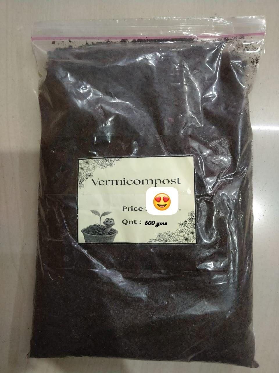 Organic Vermicompost 500gm - MeraPopi