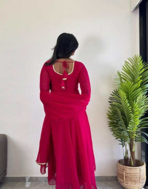 Organza Kurti With Dupatta - MeraPopi
