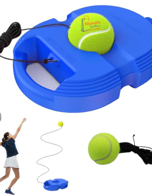 Solo Tennis Trainer Rebound Ball with String for Self Tennis Practice - MeraPopi
