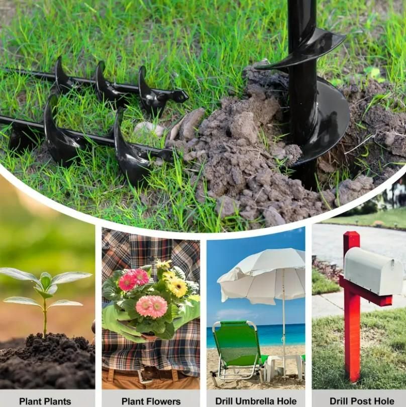 Spiral Hole Non Slip Earth Drill - MeraPopi