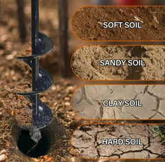 Spiral Hole Non Slip Earth Drill - MeraPopi