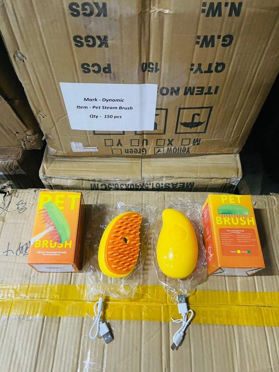 Steaming Pet Hairbrush - MeraPopi