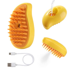 Steaming Pet Hairbrush - MeraPopi